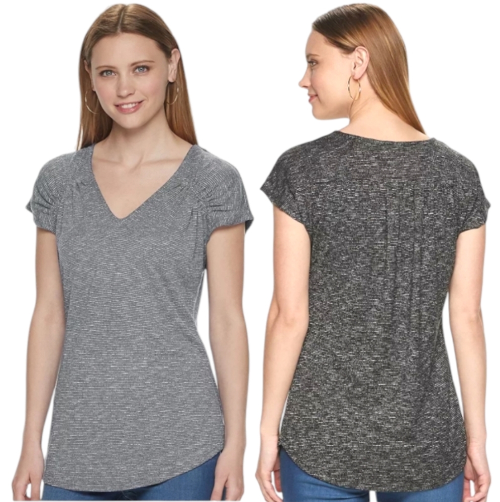 JUICY COUTURE grey top size XXL